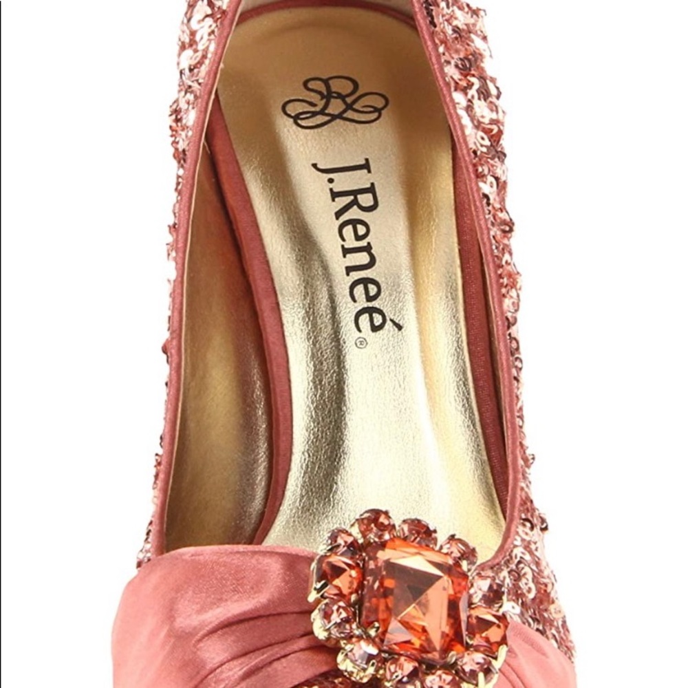 J Renee shoes Rose color - Picture 4 of 5